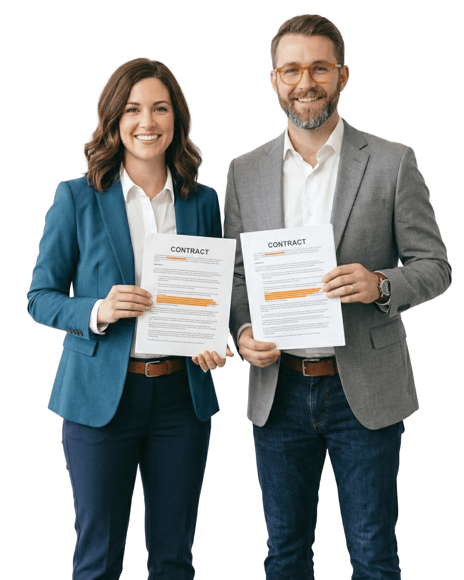 Zwei Agenturen oder Freelancer bei gemeinsamer Zusammenarbeit